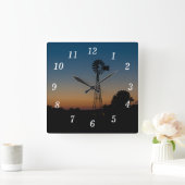 Horloge murale du moulin à vent Ozark (Maison)