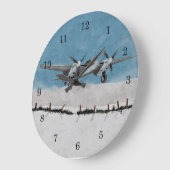 Horloge murale du moustique d'hiver 1944 (Angle)