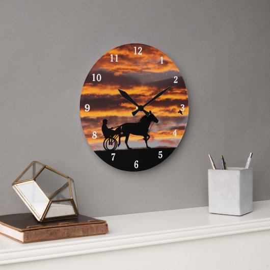 Horloge murale du nombre de chevaux de Trot standa (Bureau)