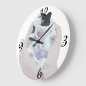 Horloge murale du nouveau-né (Angle)