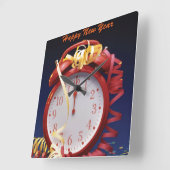 Horloge murale du Nouvel An (Angle)