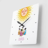 Horloge murale du Nouvel An cinghalais (Angle)