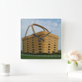 Horloge murale du panier à longer (Maison)