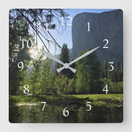 Horloge murale du parc national Yosemite (Recto)