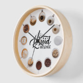 Horloge murale du patient liquide (Angle)