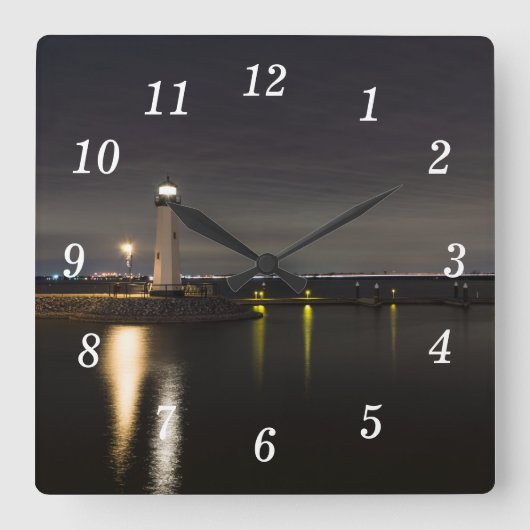 Horloge murale du phare de Rockwall (Recto)