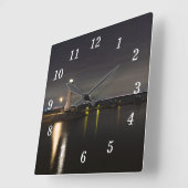 Horloge murale du phare de Rockwall (Angle)