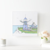 Horloge murale du phare pourpre (Maison)