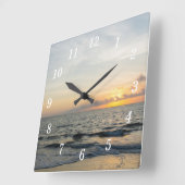 Horloge murale du phare Sunrise (Angle)