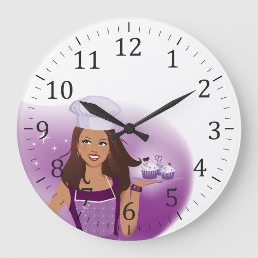 Horloge murale du planificateur de la fête du gâte (Recto)