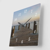 Horloge murale du quai Banana River (Angle)