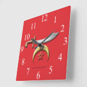 Horloge murale du retrait (Angle)