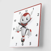 Horloge murale du robot (Angle)