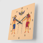 Horloge murale du soldat égyptien très Cool (Angle)