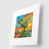 Horloge murale du style sud-ouest (Angle)