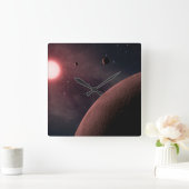 Horloge murale du système planétaire (Maison)