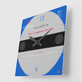 Horloge murale du thème Médicale HAMbyWG (Angle)