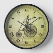 Horloge murale du Vélo antique (Recto)
