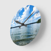 Horloge murale du vieux lac Hicky (Angle)