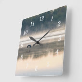 Horloge murale du vol du matin (Angle)