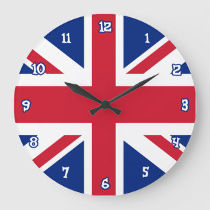 Horloge murale d'Union Jack