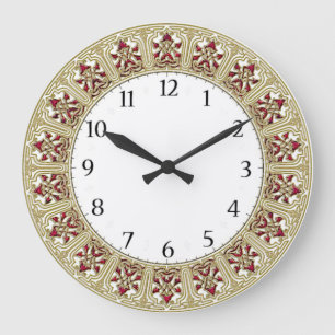 Horloge murale élégante Art Déco