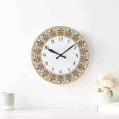 Horloge murale élégante Art Déco (Maison)
