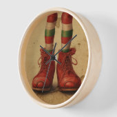 Horloge murale Elf Legs (Angle)