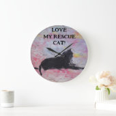 Horloge murale en acrylique (Maison)