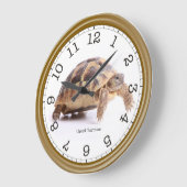 Horloge murale en acrylique (Angle)