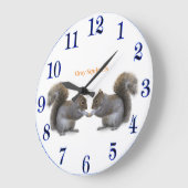 Horloge murale en acrylique (Angle)