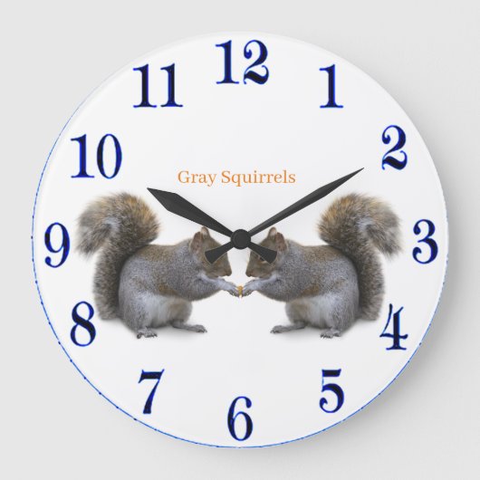 Horloge murale en acrylique (Recto)