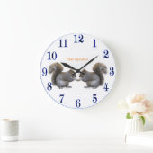 Horloge murale en acrylique (Maison)