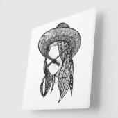 Horloge murale en acrylique (Angle)