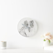 Horloge murale en acrylique (Maison)