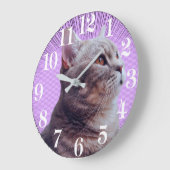 Horloge murale en acrylique (Angle)