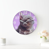 Horloge murale en acrylique (Maison)