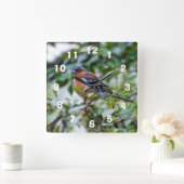 Horloge murale en acrylique Chaffinch (Maison)