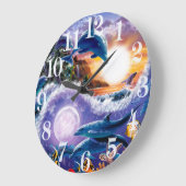 Horloge murale en acrylique de rêve (Angle)