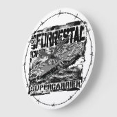 Horloge murale en acrylique forrestale (Angle)