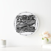 Horloge murale en acrylique forrestale (Maison)