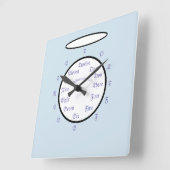 Horloge murale en acrylique parY Métropolim (Angle)