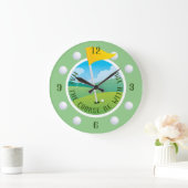 Horloge murale en acrylique Que Le Parcours Soit A (Maison)