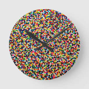 Horloge murale en art nu