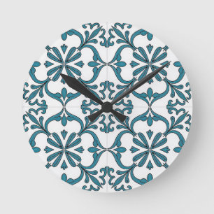 Horloge murale en azulejo portugais – Carrelage fl