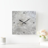 Horloge murale en béton Faux (Maison)