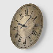 horloge murale en bronze (Angle)