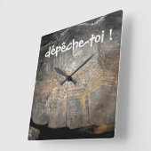 Horloge murale en carapace de tortue gopher (Angle)