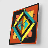 Horloge murale en diamants (Angle)