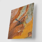 Horloge murale en écorce d'arbre (Angle)